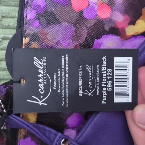 K. Carroll Vegan Leather Tote *NWT* - Picture 4 of 6